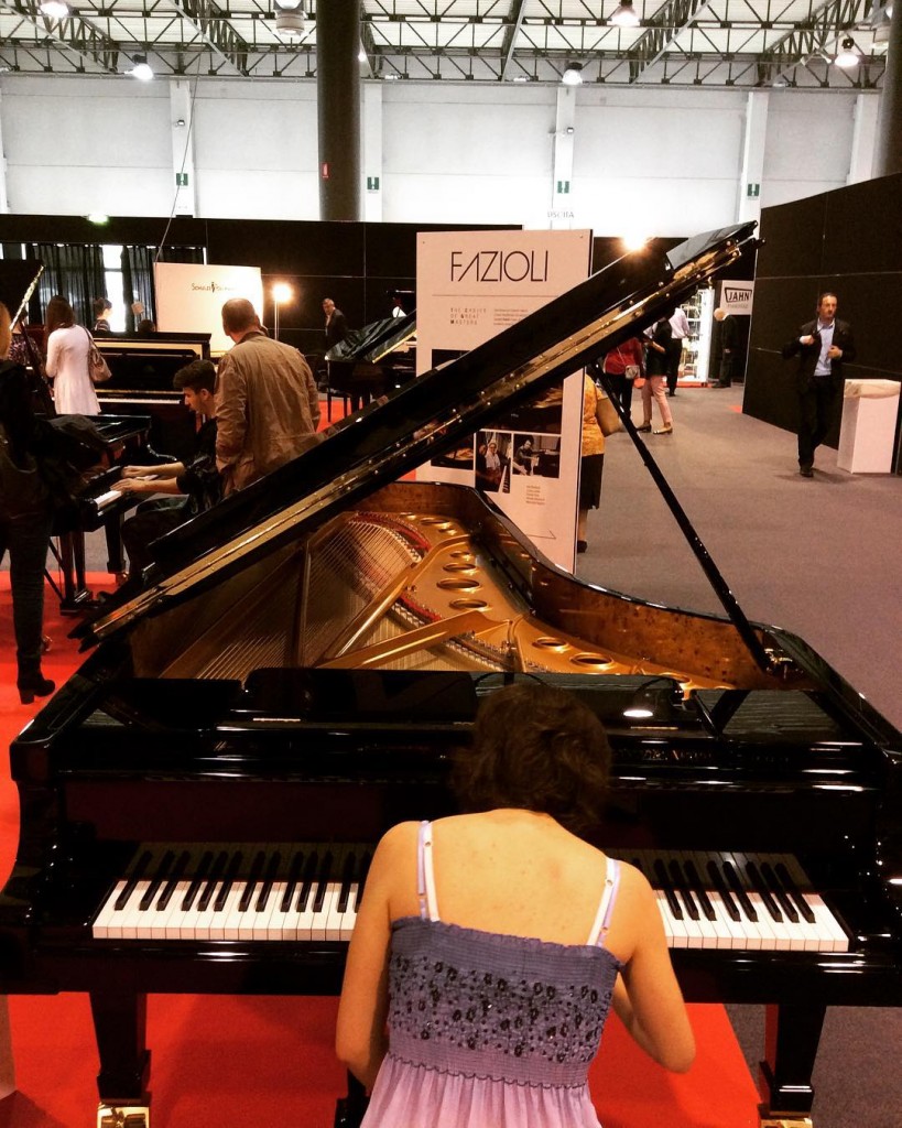 Piano exhibition in Cremona 2017