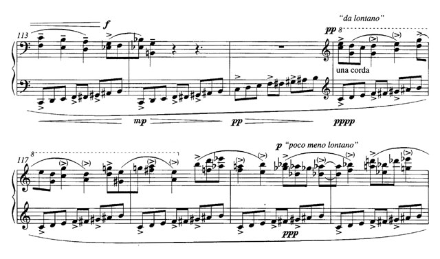 Fanfares from Studies Book 1 by György Ligeti