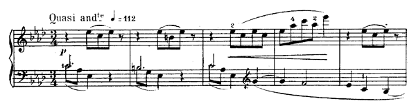 Bébé s'endort Op. 92   No. 7  in A-flat Major 
by Bonis piano sheet music