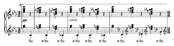 Ophélie Op. 165  in E-flat Major 
by Bonis piano sheet music
