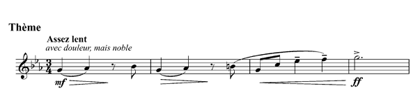Theme and Variations   in C Minor 
by Boulanger piano sheet music