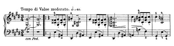Valse-Caprice Op. 37 No. 1  in C-sharp Minor 
by Grieg piano sheet music