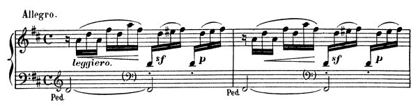 The Summer Op. 201 No. 2  in D Major by Albéniz piano sheet music