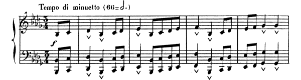 6. Symphonie 3rd part Op. 39 No. 6  in B-flat Minor by Alkan piano sheet music