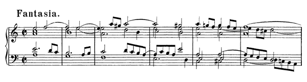 Fantasia & Fugue - BWV 904 in A Minor by Bach