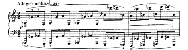 1. Etude: Allegro molto Op. 18 No. 1  by Bartók piano sheet music