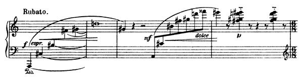 Etude: Rubato - Op. 18 No. 3 by Bartók