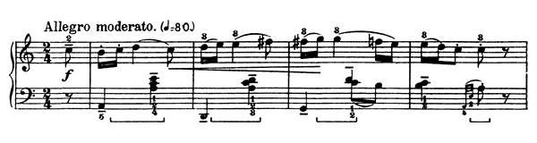 1. Stick Game   in A Minor by Bartók piano sheet music