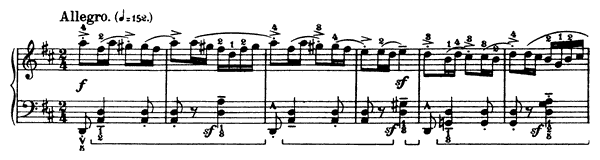 6. Little One   in D Major by Bartók piano sheet music