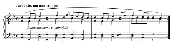 Bagatelle Op. 119 No. 11  in B-flat Major by Beethoven piano sheet music