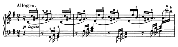 Sonata 10 Op. 14 No. 2  in G Major by Beethoven piano sheet music