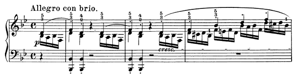 Sonata 11 Op. 22  in B-flat Major by Beethoven piano sheet music
