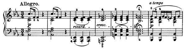 Sonata 18 Op. 31 No. 3  in E-flat Major by Beethoven piano sheet music