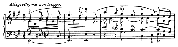 Sonata 28 Op. 101  in A Major by Beethoven piano sheet music