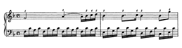 Sonatina 4  WoO 50  in F Major by Beethoven piano sheet music