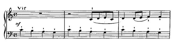 Air connu by Bonis Air connu Op. 126 No. 2 in C Major by Bonis piano sheet music