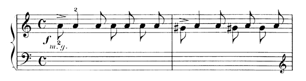 Colère by Bonis Colère Op. 103 No. 8 in A Minor by Bonis piano sheet music