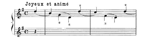 La clé des champs by Bonis La clé des champs Op. 103 No. 11 in G Major by Bonis piano sheet music
