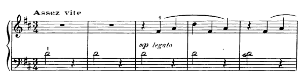 La leçon de solfège Op. 126   No. 6  in D Major by Bonis piano sheet music