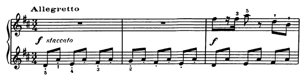 4. Le moulin Op. 126   No. 4  in D Major by Bonis piano sheet music