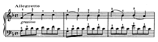 Plutôt une vieille danse française by Bonis Plutôt une vieille danse française Op. 126 No. 10 in F Major by Bonis piano sheet music