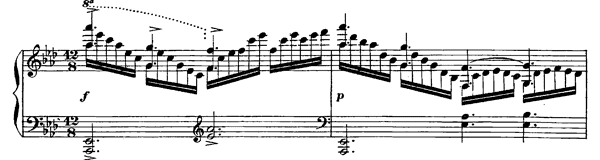 Prélude Op. 51    in A-flat Major by Bonis piano sheet music