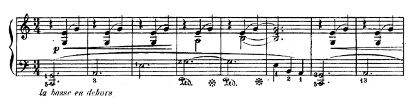 4. Valse lente Op. 92   No. 4  in C Major by Bonis piano sheet music