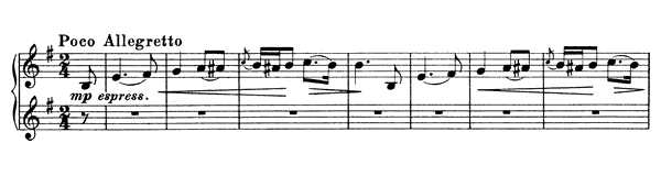Hungarian Dance 20   in E Minor by Brahms piano sheet music