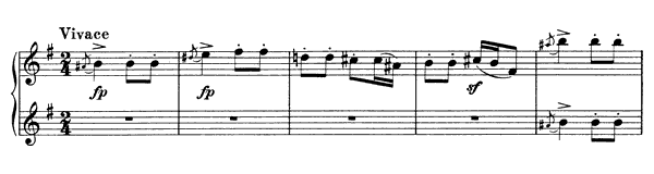 Hungarian Dance 21   in E Minor by Brahms piano sheet music