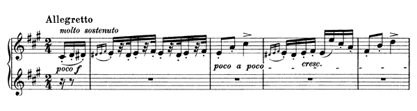 Hungarian Dance 7   in A Major by Brahms piano sheet music