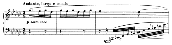 6. Intermezzo Op. 118 No. 6  in E-flat Minor by Brahms piano sheet music