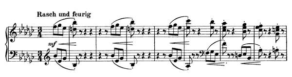Scherzo - Op. 4 in E-flat Minor by Brahms