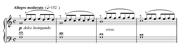 13. Comfort Op. 100 No. 13  in C Major by Burgmüller piano sheet music