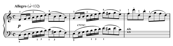 6. Progress Op. 100 No. 6  in C Major by Burgmüller piano sheet music