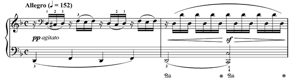 The Storm - Op. 109 No. 13 in D Minor by Burgmüller