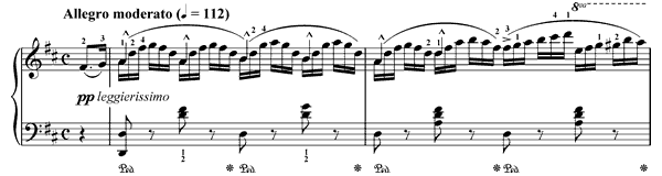 18. Spinning Song Op. 109 No. 18  in D Major by Burgmüller piano sheet music