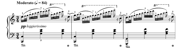 2. The Pearls Op. 109 No. 2  in C Major by Burgmüller piano sheet music