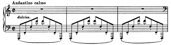 Berceuse   by Busoni piano sheet music