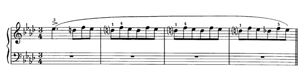 Mazurka   KK IVb:4  in A-flat Major by Chopin piano sheet music