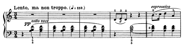Mazurka 13 Op. 17 No. 4  in A Minor by Chopin piano sheet music