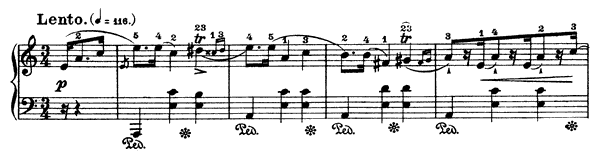 Mazurka 47 Op. 68 No. 2  in A Minor by Chopin piano sheet music