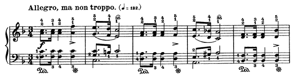 Mazurka 48 Op. 68 No. 3  in F Major by Chopin piano sheet music