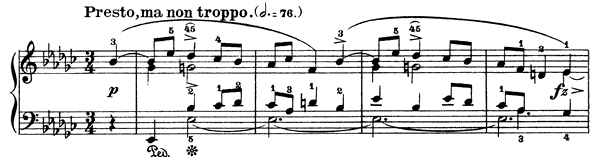 Mazurka 4 Op. 6 No. 4  in E-flat Minor by Chopin piano sheet music