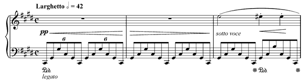 Nocturne 7 Op. 27 No. 1  in C-sharp Minor by Chopin piano sheet music