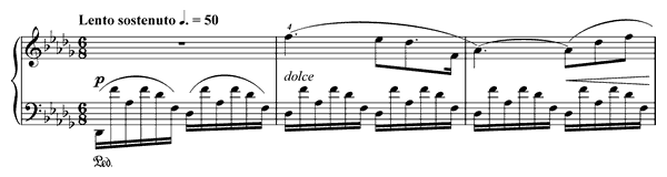 Nocturne 8 Op. 27 No. 2  in D-flat Major by Chopin piano sheet music