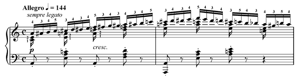 Etude - Op. 10 No. 2 in A Minor by Chopin