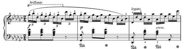 Etude Op. 10 No. 5  in G-flat Major by Chopin piano sheet music