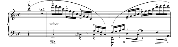 Etude Op. 10 No. 8  in F Major by Chopin piano sheet music
