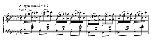 Etude - Op. 25 No. 9 in G-flat Major by Chopin