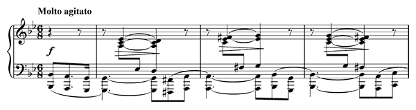 Prelude Op. 28 No. 22  in G Minor by Chopin piano sheet music